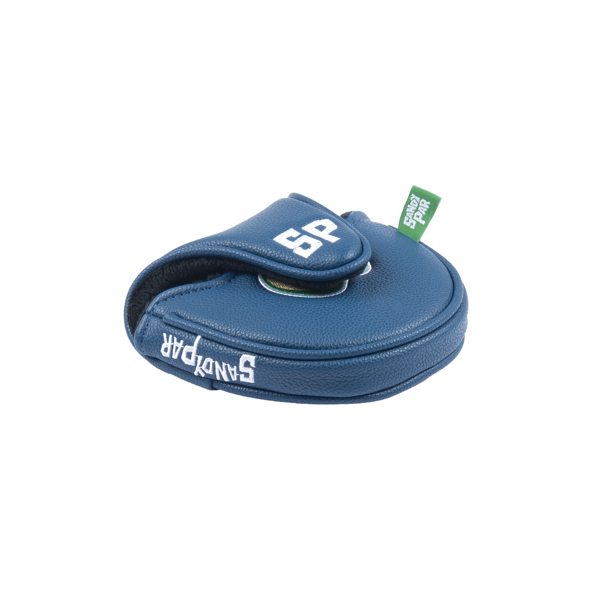 Sandy Par Oversized Mallet Putter Cover (Blue / Burnt Orange)