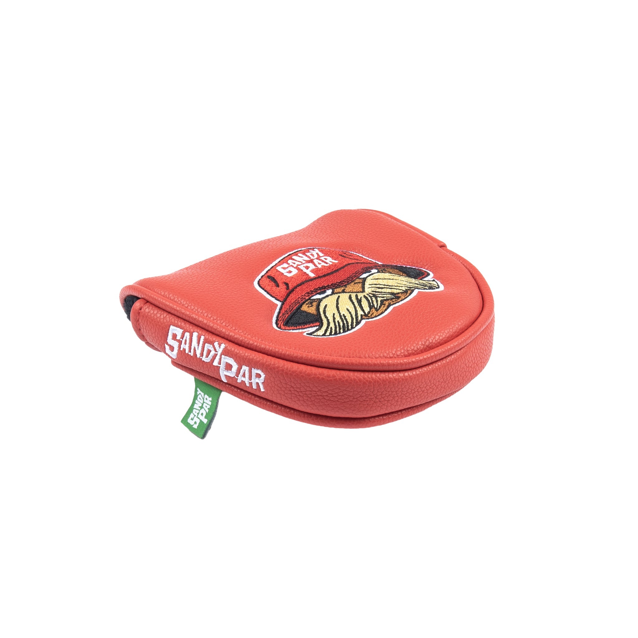 Sandy Par Oversized Mallet Putter Cover (Red / Sand)